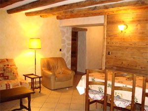 Salon de l'appartement &agrave; Bourg-Saint-Maurice